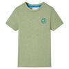vidaXL Lasten T-paita vaalea khaki 116