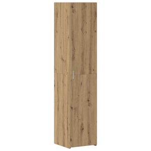 vidaXL Korkea kaappi Artisan tammi 40 x 42,5 x 185 cm