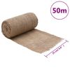 vidaXL Juuttirulla 0,25x50 m 100% juutti 200 gsm