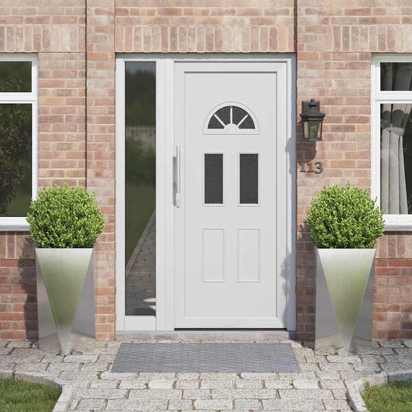 vidaXL Kukkalaatikko 2 pcs Hopea 40 x 40 x 75 cm Ruostumaton ter&auml;s