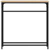 vidaXL Konsolipöytä Sonoma-tammi 75x19,5x75 cm tekopuu