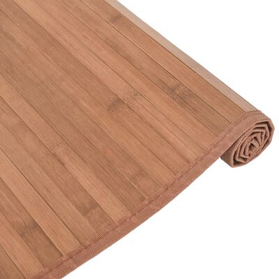 vidaXL matto suorakaide luonnollinen 80x200 cm bambu