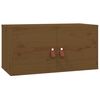 vidaXL Sein&auml;kaappi hunajanruskea 60x30x30 cm t&auml;ysi m&auml;nty