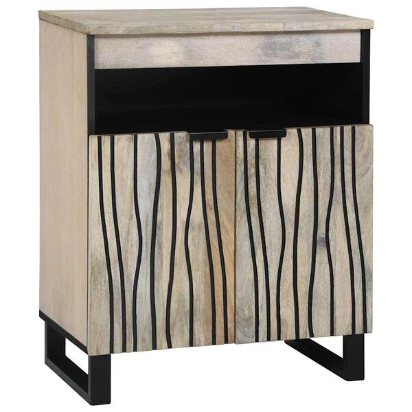 vidaXL Media-s&auml;ilytyskaapit ja hyllyt Valkoinen ja musta