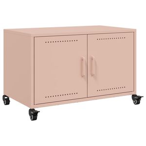 vidaXL TV-taso pinkki 68x39x43,5 cm ter&auml;s
