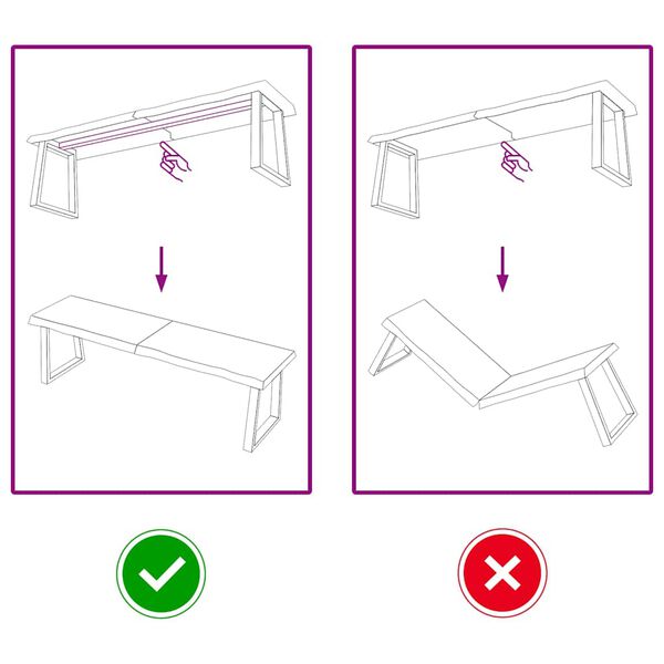 vidaXL P&ouml;yt&auml;levy tummanruskea 140x40x(2-6) cm k&auml;sitelty t&auml;ystammi