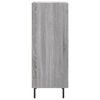 vidaXL Senkki harmaa Sonoma 34,5x34x90 cm tekninen puu
