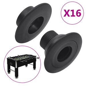 vidaXL P&ouml;yt&auml;jalkapallon laakerit 15,9 mm tankoon 16 kpl