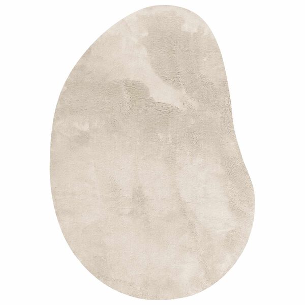 vidaXL Alue matot HUARTE Beige 100 x 200 cm Polyesteri
