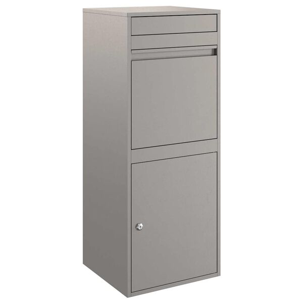 vidaXL Pakettipostilaatikko Ruosteinen 41 x 38 x 103 cm Kulunut Ter&auml;s