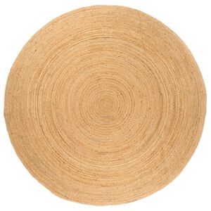 vidaXL Matto punottu juutti 210 cm py&ouml;re&auml;