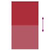 vidaXL Rullaverho Blackout punainen 120x230 cm Kankaan leveys 116,6 cm
