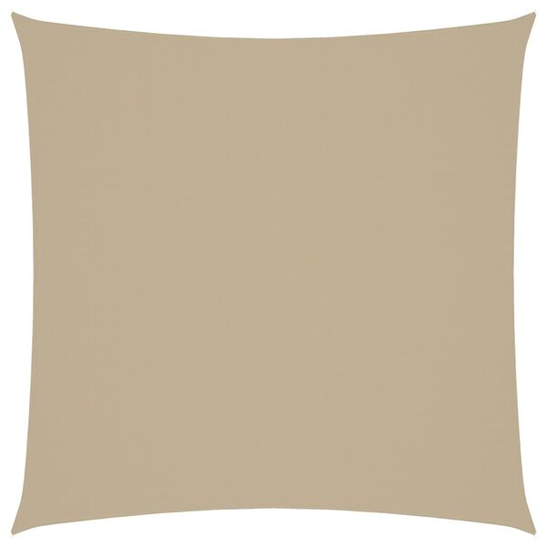 vidaXL Aurinkopurje Oxford-kangas neliönmuotoinen 3x3 m beige