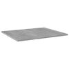 vidaXL Kirjahyllytasot 8 kpl betoninharmaa 60x50x1,5 cm lastulevy