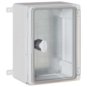 vidaXL Ohjauskabinetti Harmaa 18 x 13 x 24 cm ABS-muovi