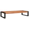 vidaXL Kylpyhuoneshelf Ruskea 120 x 50 x 23 cm Tihe&auml; akasiapuu