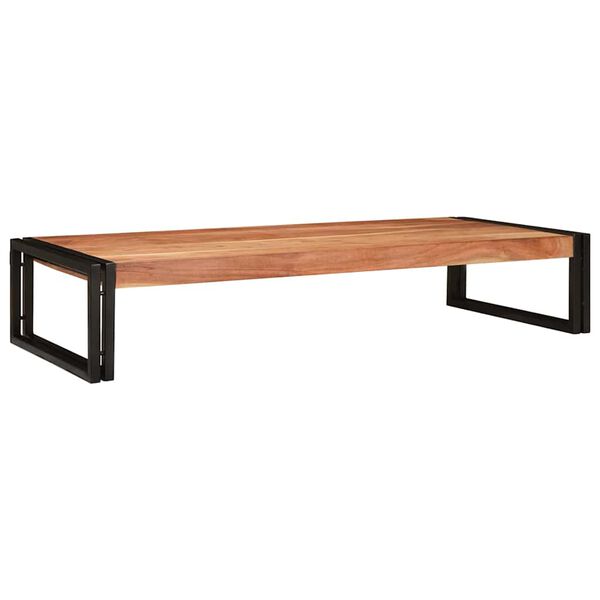 vidaXL Kylpyhuoneshelf Ruskea 120 x 50 x 23 cm Tihe&auml; akasiapuu