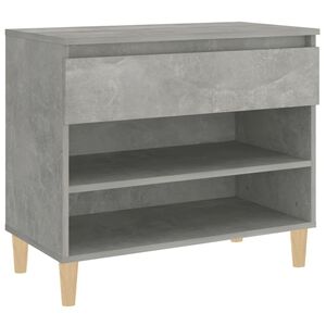 vidaXL Kenk&auml;kaappi betoninharmaa 70x36x60 cm tekninen puu