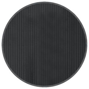 vidaXL Matto py&ouml;re&auml; harmaa 60 cm bambu