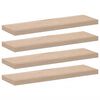 vidaXL Kelluvat hyllyt 2 kpl 80x23,5x4 cm tekninen puu