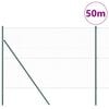 vidaXL Aitalatu Vihre&auml; 50 x 1,6 m (36 mm verkko) Ter&auml;st&auml; ja PVC:t&auml;