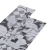 vidaXL Itsekiinnittyv&auml;t PVC-lankut Harmaa kuvio 30,5 x 61 cm 28 kpl