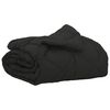 vidaXL Kes&auml;peitto Musta 220 x 135 cm Mikrokuitu