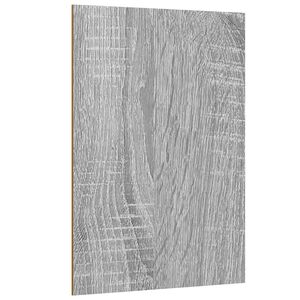 vidaXL Dekoripaneelit 12 kpl Harmaa Sonoma 15 x 21 x 0,27 cm