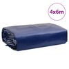 vidaXL Pressu sininen 4x6 m 650 g/m&sup2;