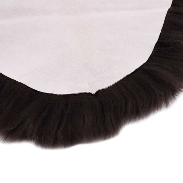 vidaXL Lampaannahkamatto 60x90 cm ruskea