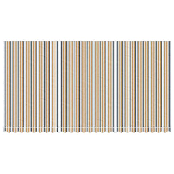 vidaXL Vaihtokangas markiisiin monivärinen raidallinen 6x3 m