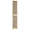 vidaXL Kaapin ovi ovella Luonnollinen 201 x 2,1 x 39,5 cm T&auml;ysi m&auml;nty