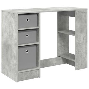 vidaXL P&ouml;yt&auml; Betoni Harmaa 100 x 40 x 75 cm Tekninen puu