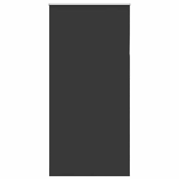 vidaXL Rullaverho Blackout Musta 90x210 cm Kankaan leveys 85,7 cm