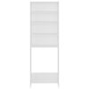 vidaXL Pesukonekaappi valkoinen 64x24x190 cm