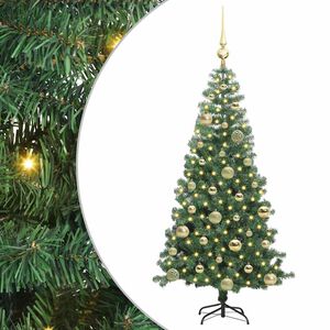 vidaXL Joulukuusi Vihre&auml; 120 cm Polyvinyylikloridi