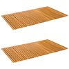 vidaXL Kylpyhuoneen Matto 2 kpl Luonnollinen 100 x 60 cm