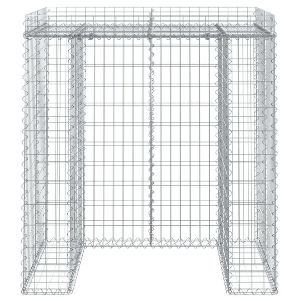 vidaXL Gabion kivikorisein&auml; j&auml;teastialle 110x91x120 cm sinkitty rauta