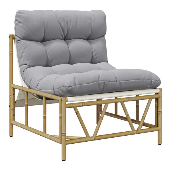 vidaXL Puutarhan Tuoli 2 pcs Vaaleanharmaa 75 x 75 x 71 cm Teräs