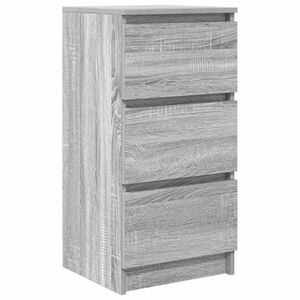 vidaXL Senkki harmaa Sonoma 37,5x35x76 cm tekninen puu