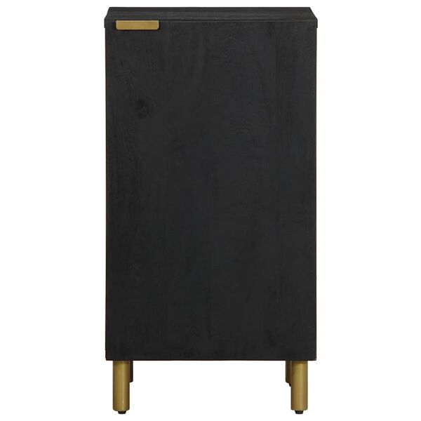 vidaXL Senkki musta 40x33x75 cm tekninen puu