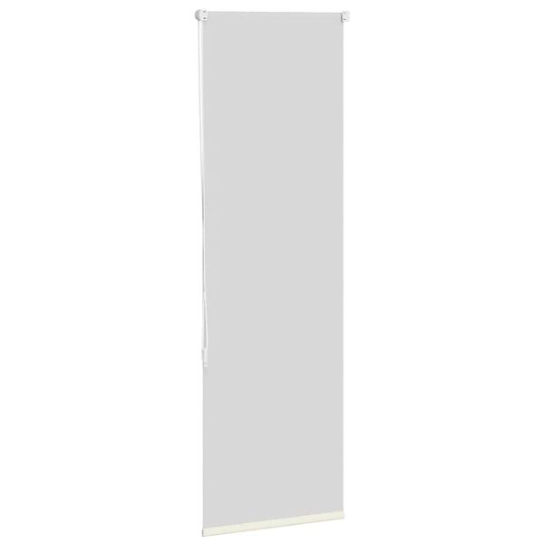 vidaXL Rullaverho luonnonvalkoinen 40x150 cm Kankaan leveys 35,7 cm