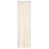 vidaXL Hyönteisverho beige ja valkoinen 56x200 cm chenille
