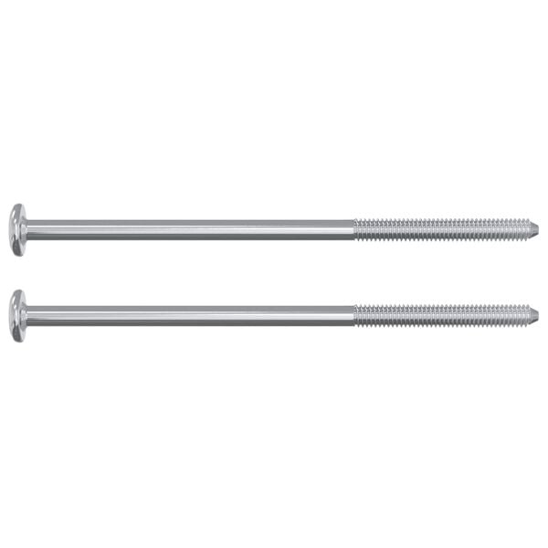 vidaXL Ruuvi 800 pcs Hopea M6 x 120 mm Ter&auml;s