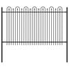 vidaXL Piikki Kaari Aita DRONTEN 200 x 166 cm Jauhemaalattu Ter&auml;s