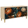 vidaXL TV-kaappi LOCHEM 102 x 33 x 50 cm Sonoma Tekninen puu