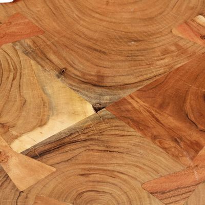 vidaXL Puunrunko-sohvapöytä Akaasiapuu (55-60) x40 cm