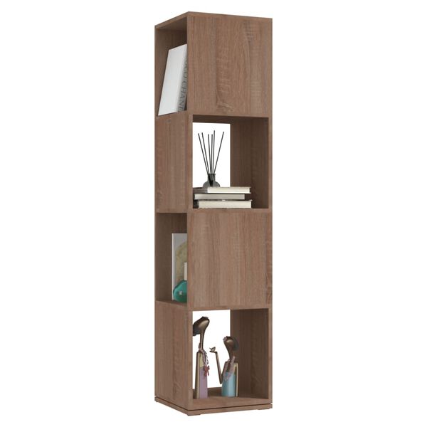 vidaXL Py&ouml;riv&auml; kaappi Sonoma-tammi 34,5x34,5x147,5 cm lastulevy