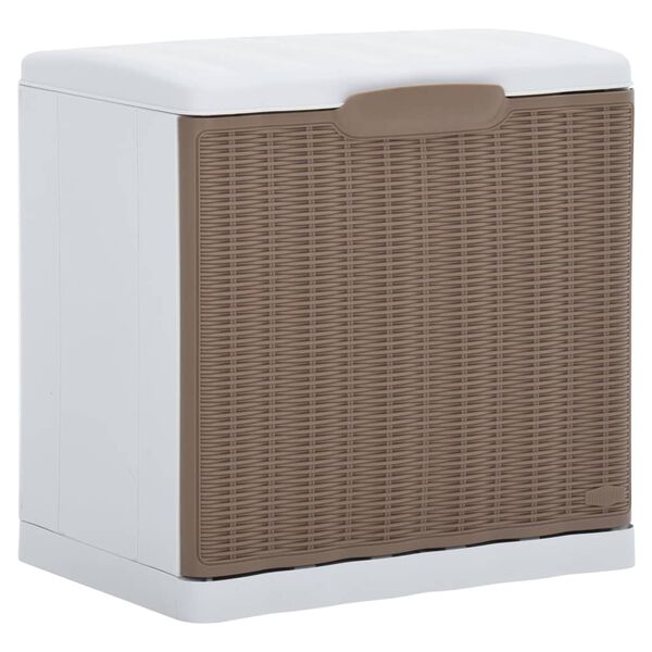 vidaXL Kenk&auml;kaappi harmaanruskea 40x30x40 cm