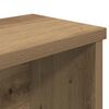 vidaXL Keitti&ouml;telineet Pinottavat 2 kpl Artisan Oak 50x15x16 cm